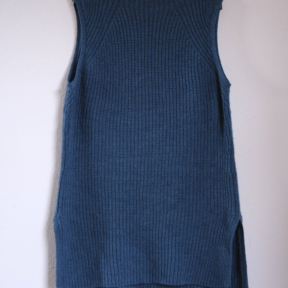 Toad & Co Sweater Vest | L | Teal